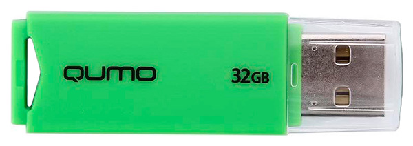 

Флешка QUMO Tropic 32ГБ Green (QM32GUD-TRP-Green), Tropic