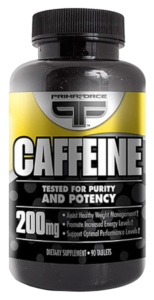 

Энергетик Prima Force Caffeine, 90 таблеток, unflavoured, Caffeine