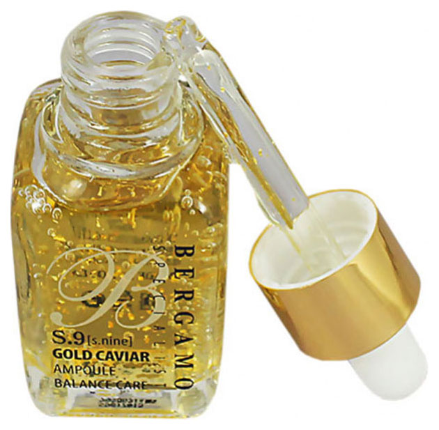 

Сыворотка Bergamo ампульная S9 с золотом и экстрактом икры, 30 мл, Specialist S9 Nine Gold Caviar Ampoule