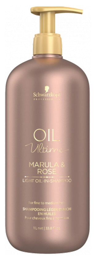 фото Шампунь schwarzkopf professional oil ultime light-oil-in-shampoo 1000 мл