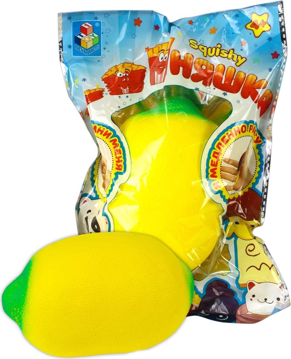 

Игрушка-антистресс 1Toy мммняшка squishy, лимон Т12318