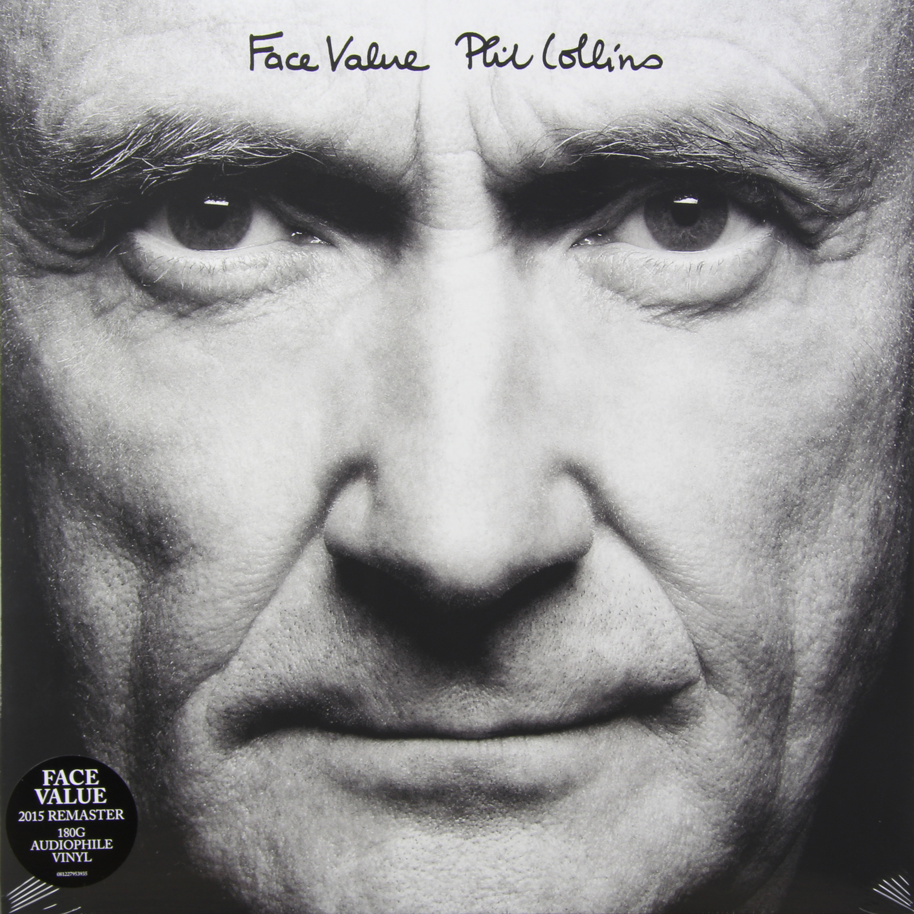 Phil Collins FACE VALUE (180 Gram/Remastered)