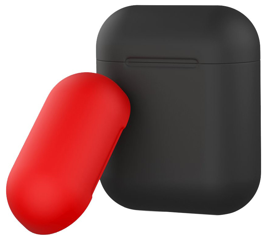 Чехол Deppa DEP-47015 для AirPods Black/Red