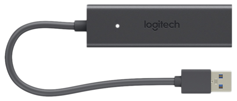 Адаптер Logitech USB A-HDMI, M-F 0,25м Black (939-001553)