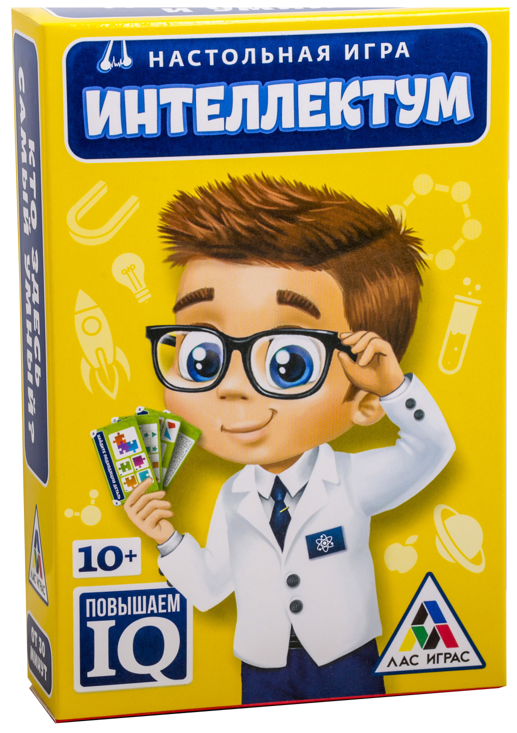 

Настольная игра «Интеллектум», повышаем IQ ЛАС ИГРАС, IQ