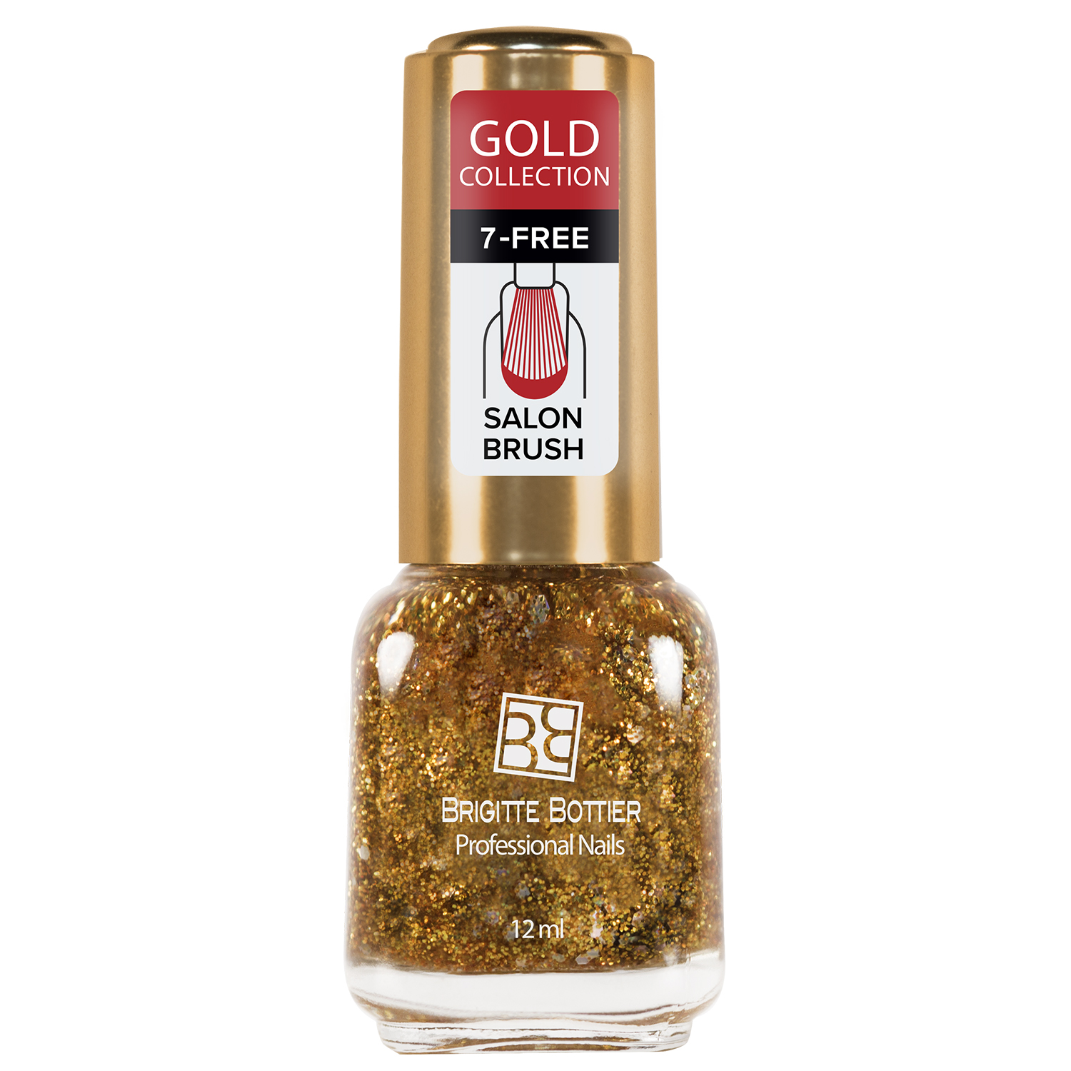 

Лак Brigitte Bottier Gold Collection тон 505, 12 мл