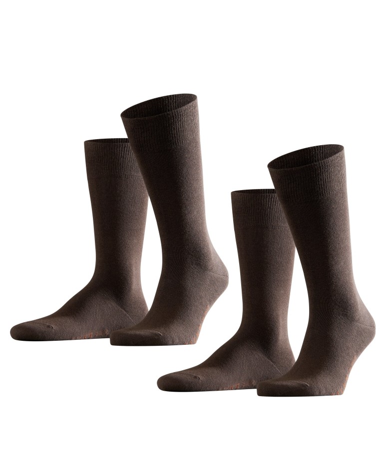 

Носки мужские FALKE 14633 коричневые 43-46, 14633