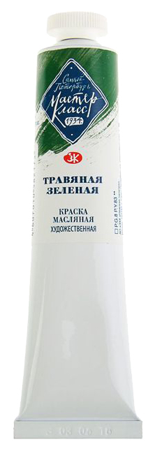 

Масляная краска Невская Палитра Мастер-класс травяной зеленый 46 мл