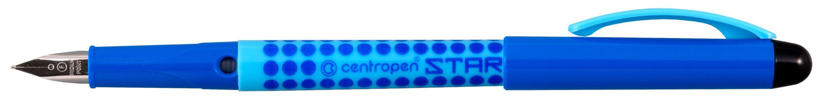 

Ручка перьевая Centropen Star в блистере с двумя запасными баллончиками с чернилами