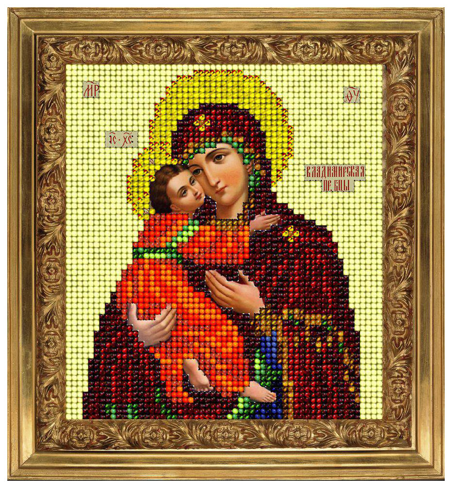 

Вышивка бисером Краса и творчество Владимирская икона 20913