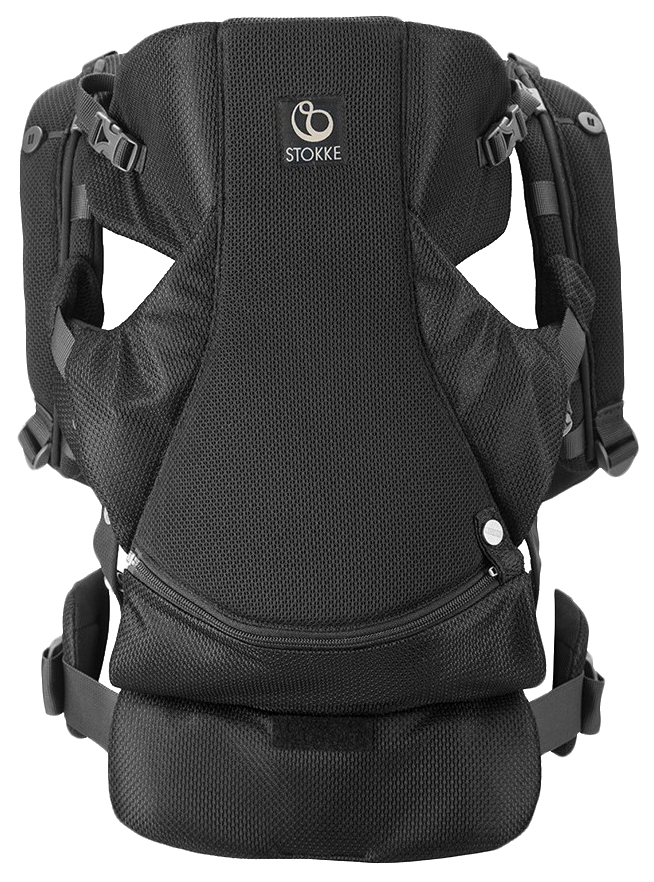 фото Рюкзак stokke (стокке) mycarrier front black mesh 431704