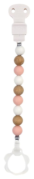 

Держатель Nattou (Наттоу) для фиксации соски Pacifinder Lapidou wood-pink 879491