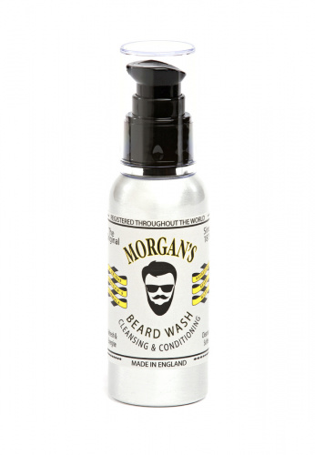 Шампунь для бороды Morgan's 100 мл beautific масло для лица и бороды upgrader 30 мл
