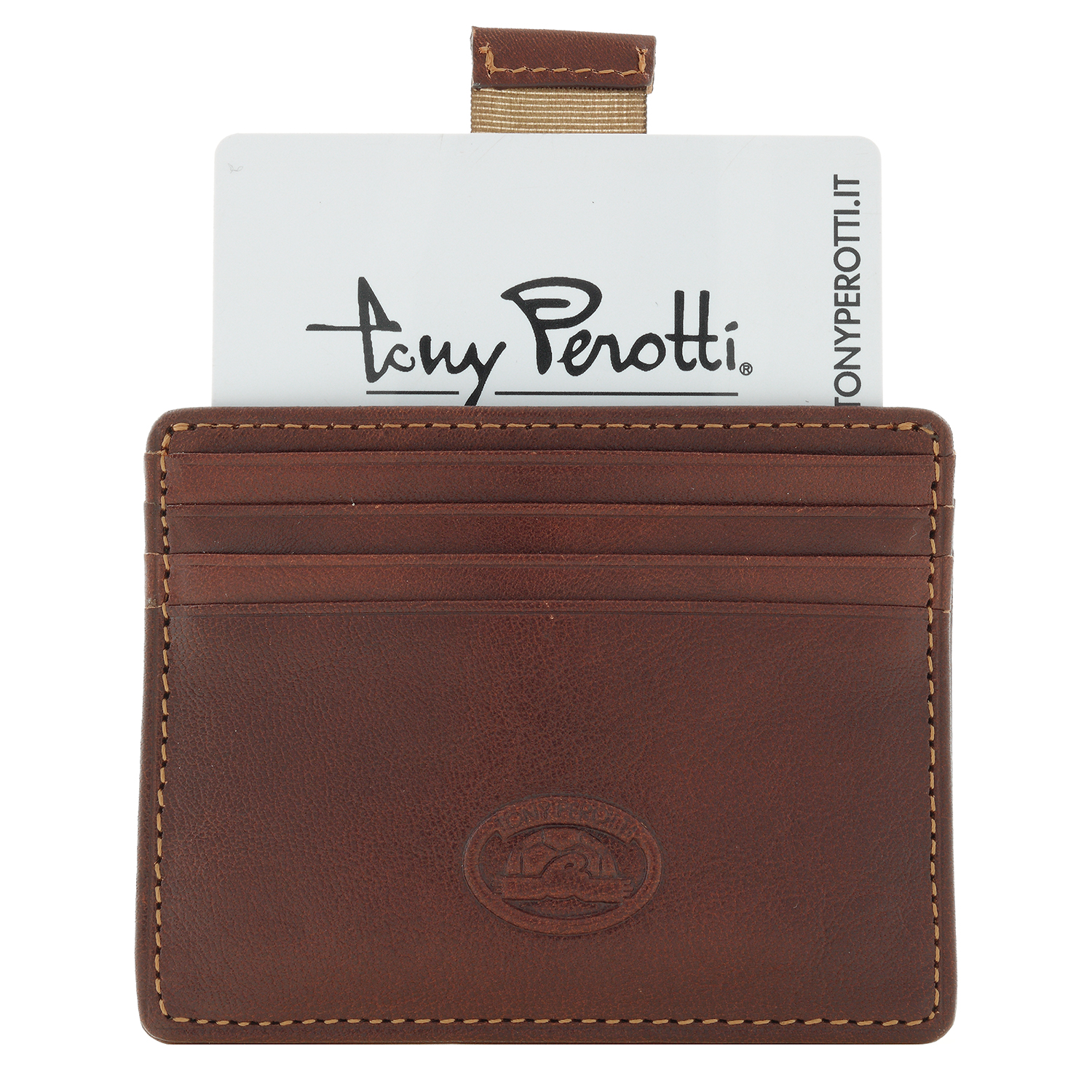 

Кредитница мужская Tony Perotti 273262 коричневая, 273262