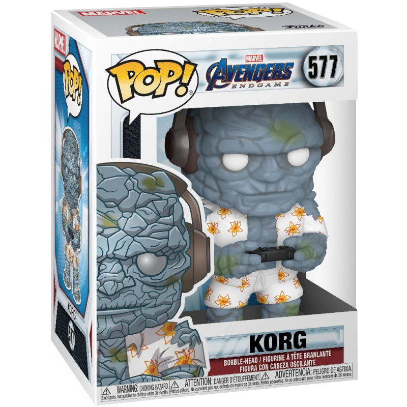 фото Фигурка-головотряс funko pop! bobble marvel: avengers: korg