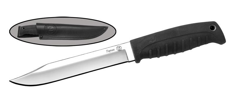 Туристический нож Кизляр Таран, черный
