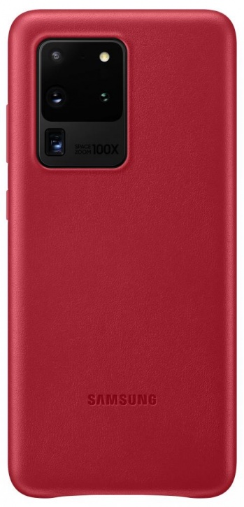 

Чехол Samsung Leather Cover Z3 для Galaxy S20 Ultra Red, Красный