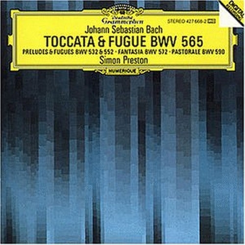 

Preston, Simon Bach: Toccata And Fugue BWV 565 Organ Works