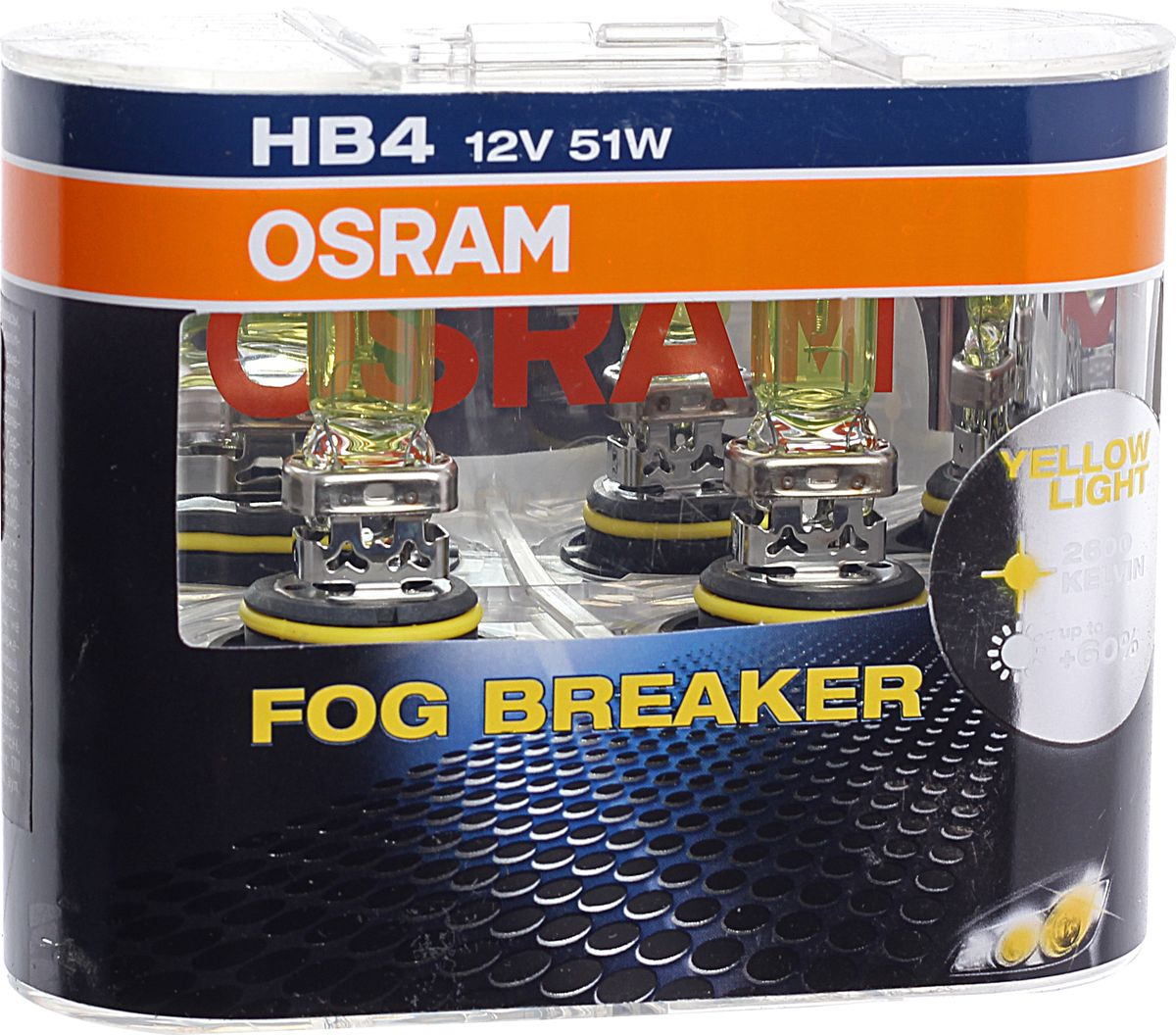 фото Hb4 (51w) 12v лампа fog breaker (к-кт 2шт) osram арт. 9006fbr-hcb