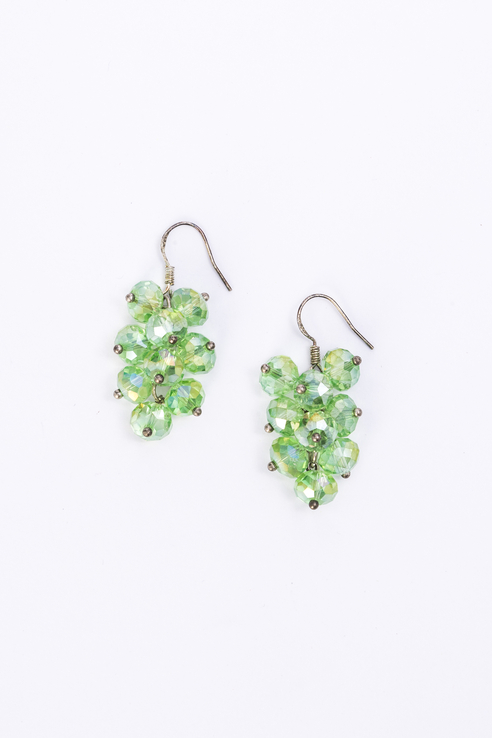 

Серьги женские Kawaii Factory KW092-000019 зеленые, KW092-000019
