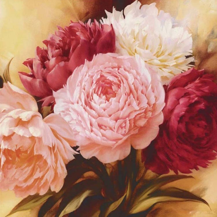 

Картина по номерам Molly Оттенки розового, 30x30, Оттенки розового