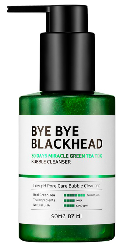 фото Пенка-маска some by mi bye bye blackhead 30 days miracle green 120 г