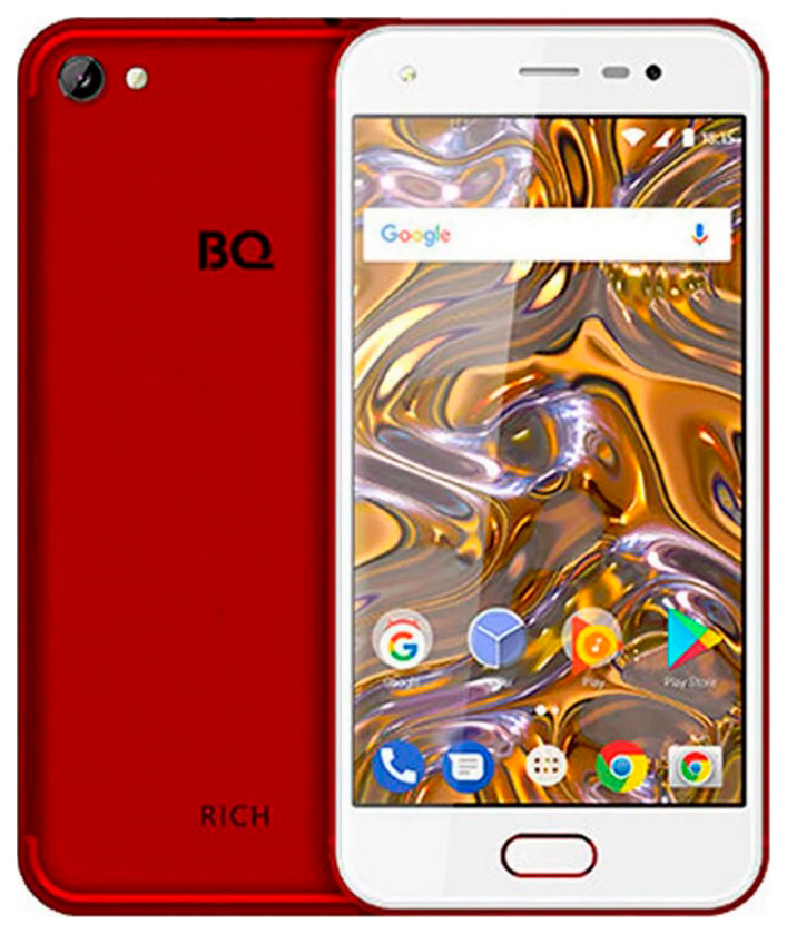 фото Смартфон bq bq-5012l rich 8gb red