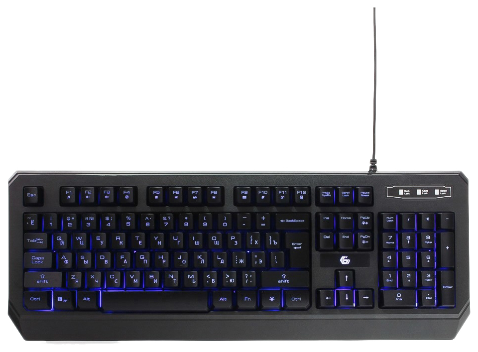 

Игровая клавиатура Gembird KB-G20L Black, KB-G20L