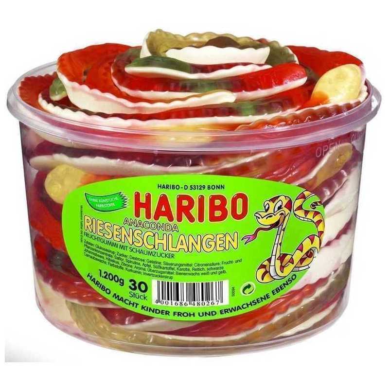 фото Мармелад haribo змейки 40 г 30 штук