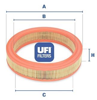 фото Фильтр воздушный двигателя ufi 30.038.01