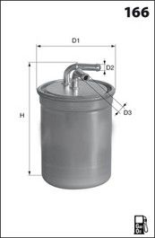 

Фильтр топливный MECAFILTER ELE6105