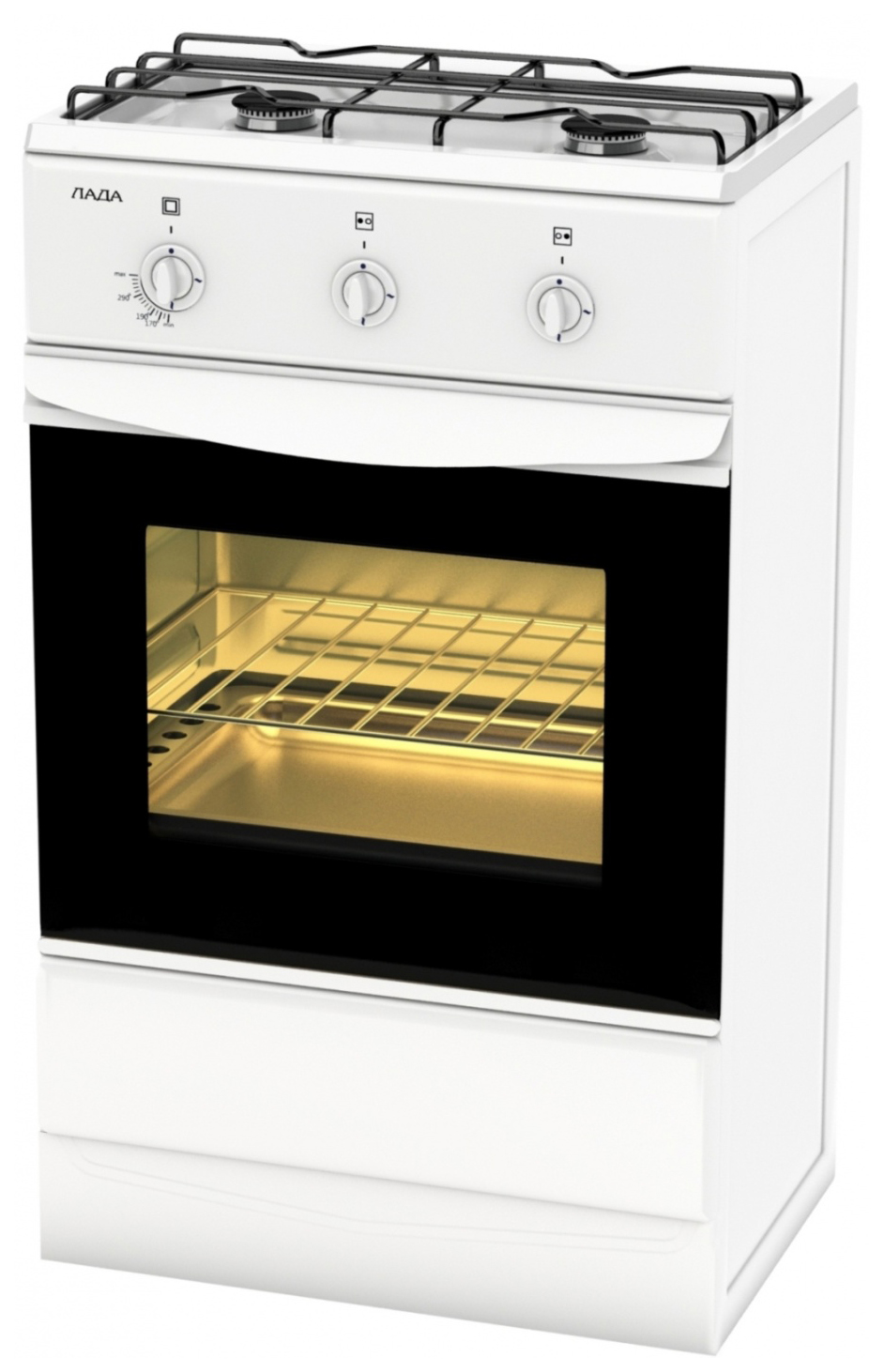 

Газовая плита Лада GP 5203 White, GP 5203