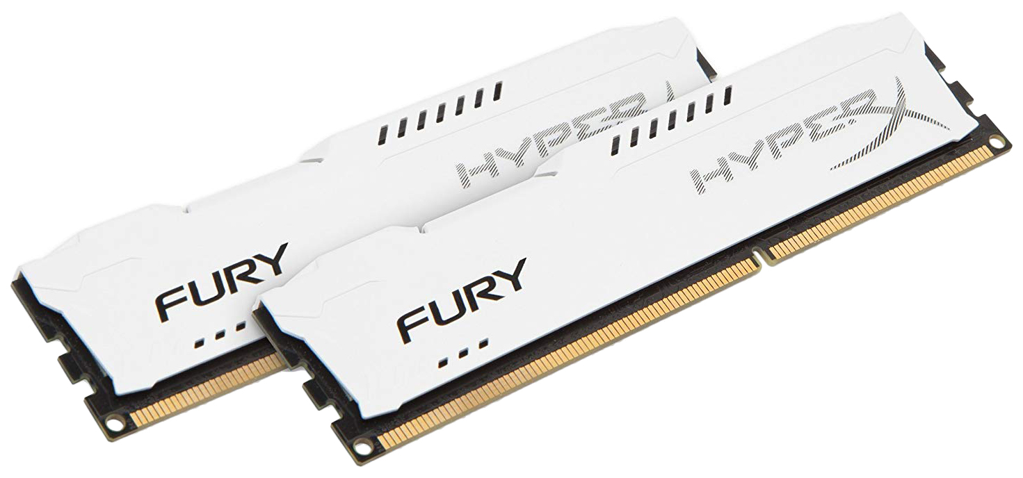

Оперативная память HyperX FURY HX318C10FWK2/8, HyperX FURY White