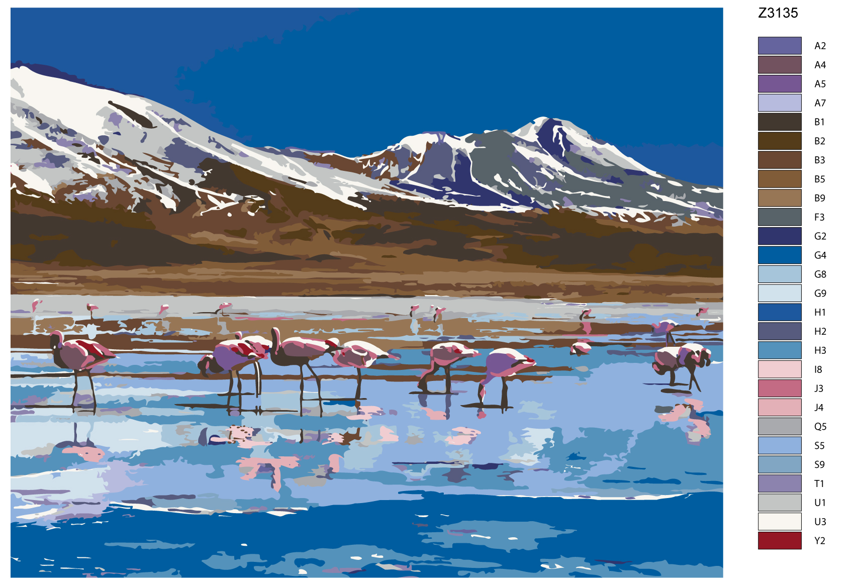 

Картина по номерам, 40 x 50, Z3135, Z3135
