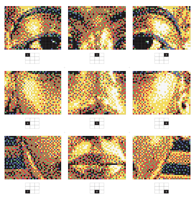 фото Quercetti quercetti пиксельная мозаика серии арт тутанхамон из 10800 элементов, арт. 0802