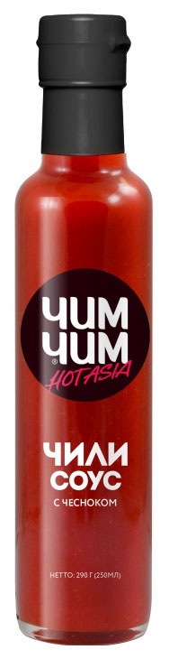 

Соус чили Чим Чим hot Asia с чесноком 300 г