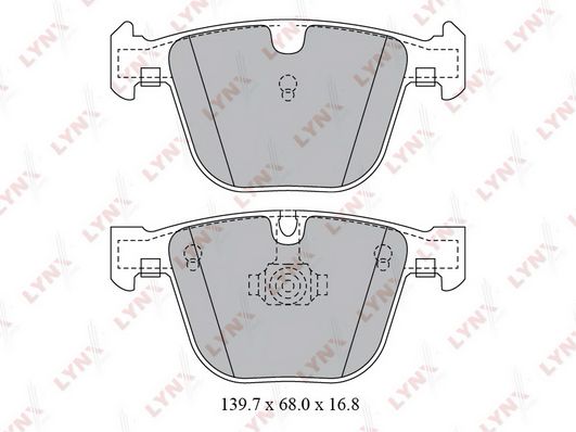 

Тормозные колодки LYNXauto дисковые BD1425