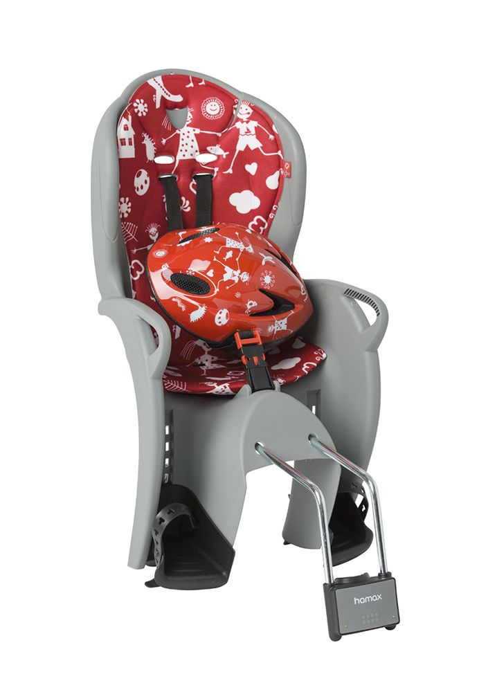 

Детское велокресло Hamax Kiss Safety Package красное, Kiss Safety Package