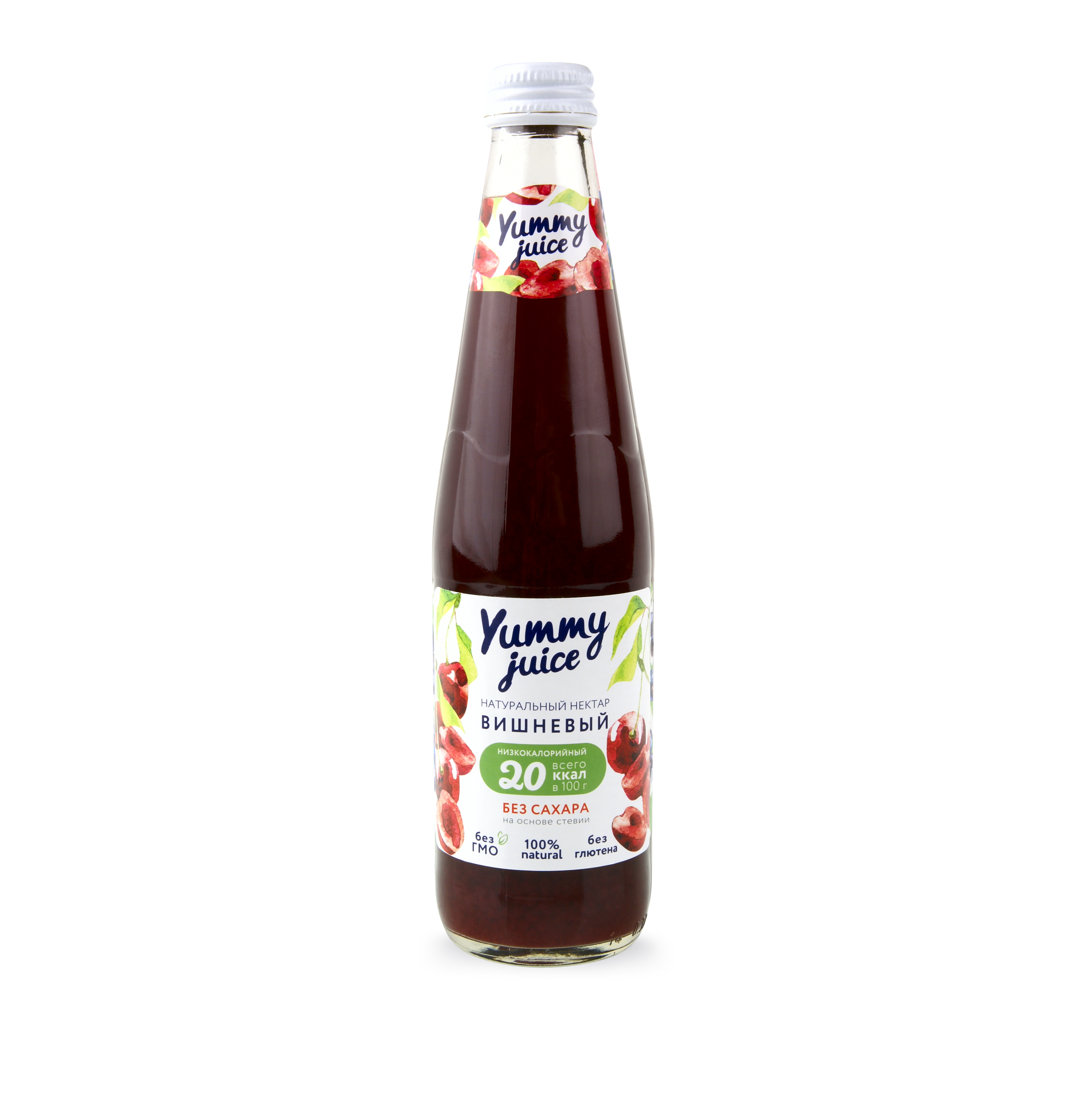 

Нектар Yummy juice вишневый без сахара, Yummy juice вишня