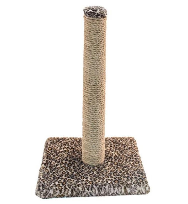 Когтеточка-столбик Дарэлл ECO джут для кошек (30 х 30 х 42 см)