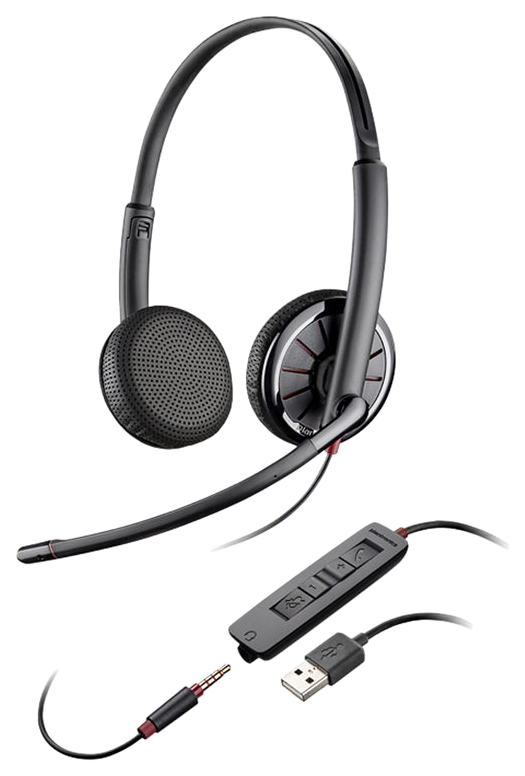 фото Гарнитура plantronics blackwire c325 black