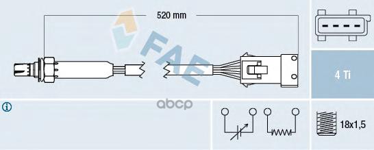 фото Лямбда-зонд fae 77188