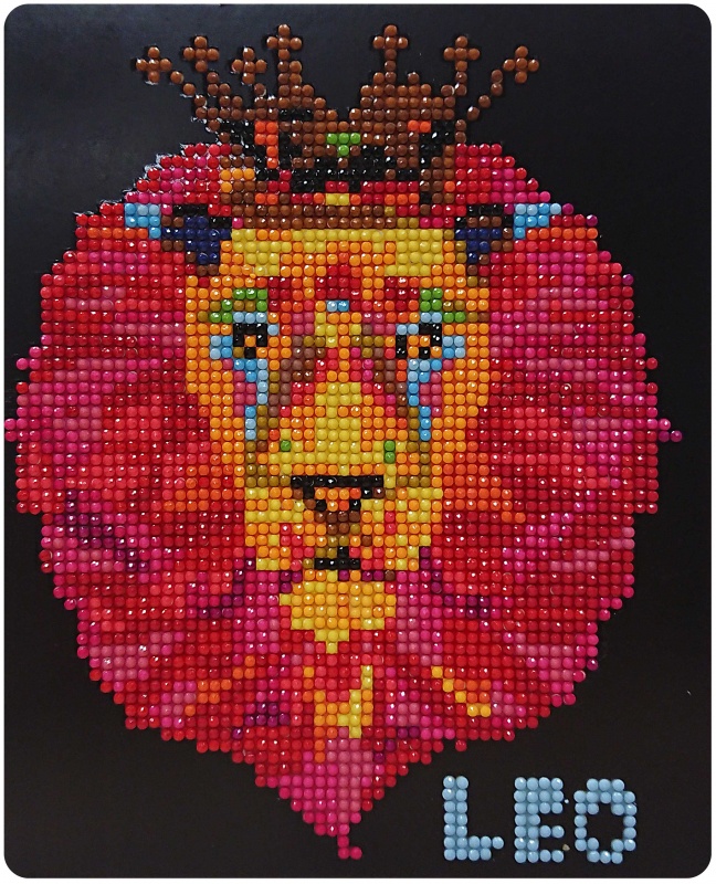 

Алмазная картина Color Kit Leo