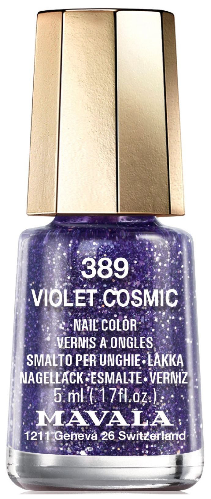 фото Лак для ногтей mavala nail color cream 389 violet cosmic 5 мл