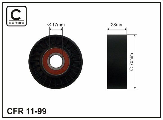 фото Натяжной ролик caffaro 11-99