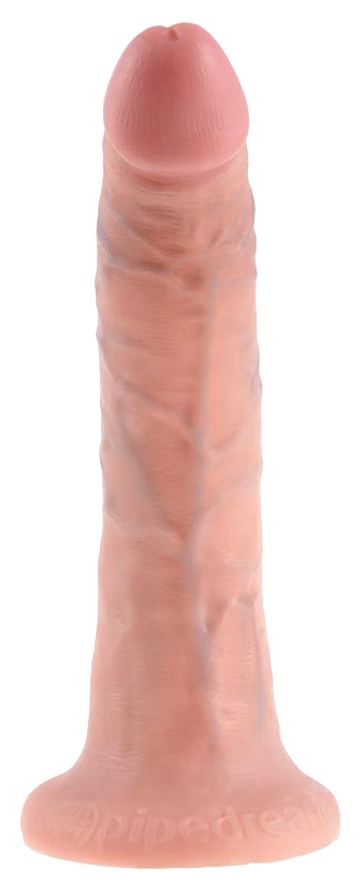 Телесный фаллоимитатор с присоской 7 Cock 17,8 см
