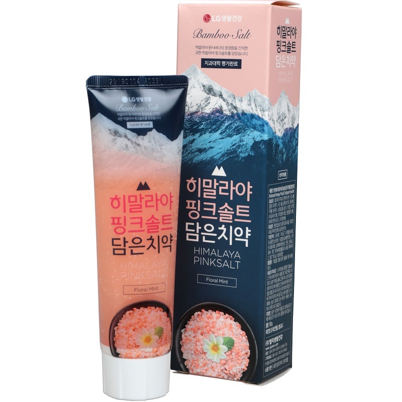 Зубная паста Himalaya Pink Salt. Floral Mint с розовой гималайской солью