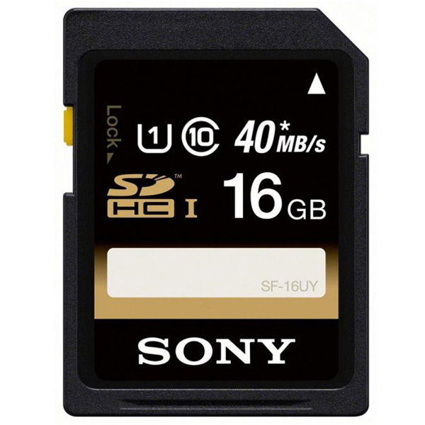 фото Карта памяти sony sdhc sf-16uy 16gb