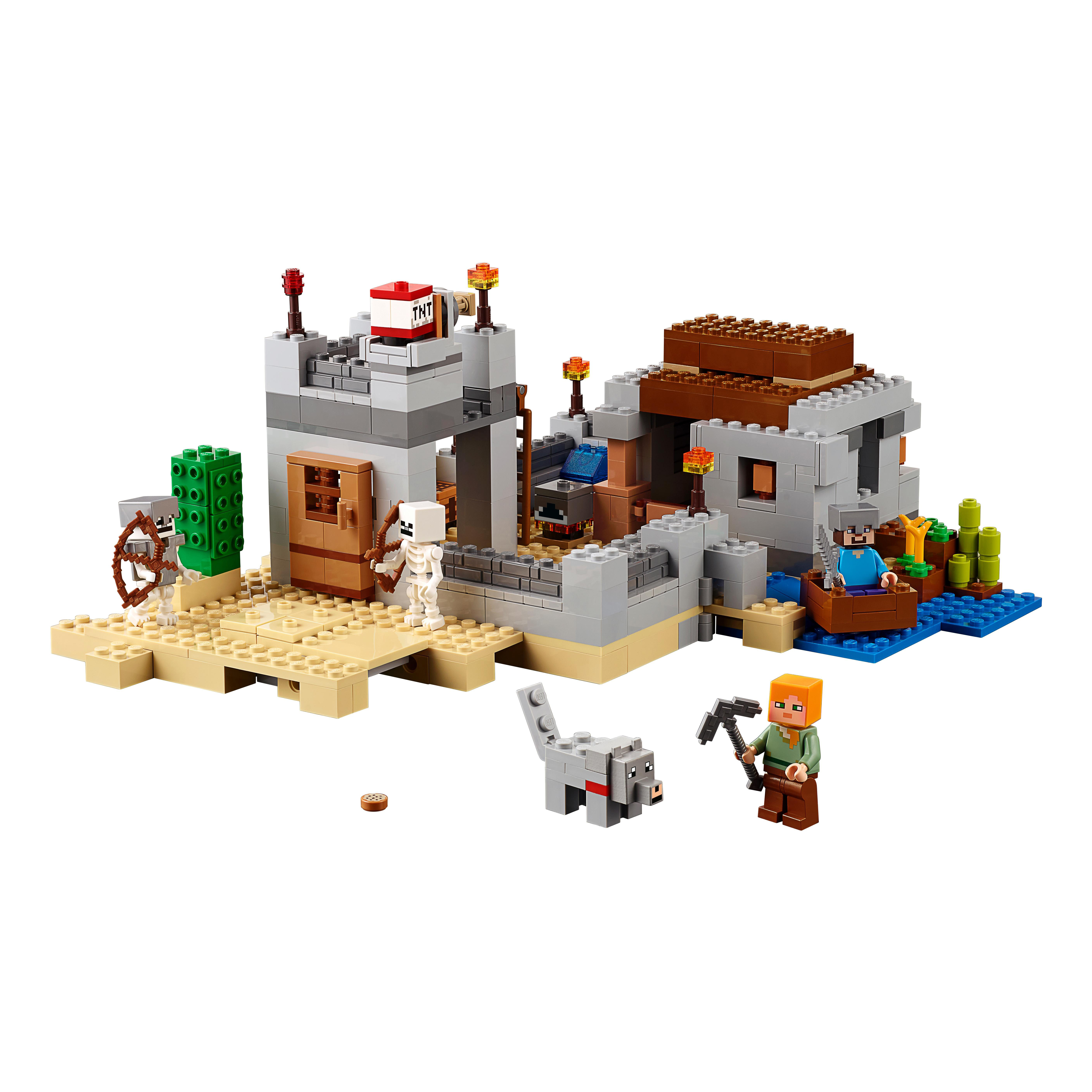 Купить Конструктор LEGO Minecraft Пустынная станция (21121),