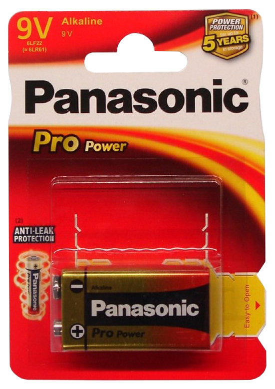 

Батарейка Panasonic Pro Power 1 шт, Pro Power